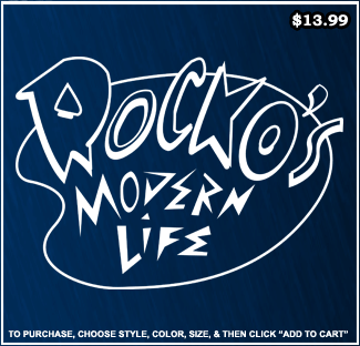 Rockos Modern Life T-Shirt - Classic Nick T-Shirts