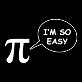 Easy As Pi T-Shirt - Funny T-Shirts