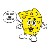 Im The Big Cheese T-Shirt - Funny Retro T-Shirts