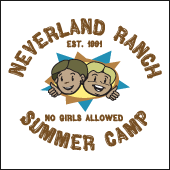 Neverland Ranch Summer Camp T-Shirt - Funny T-Shirts