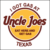 Eat Here & Get Gas T-Shirt - Vintage TShirts